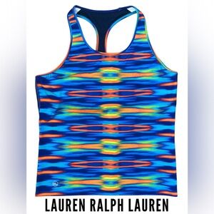 Lauren Ralph Lauren Racerback Athletic Yoga Workout Tank Top Size XL NWOT